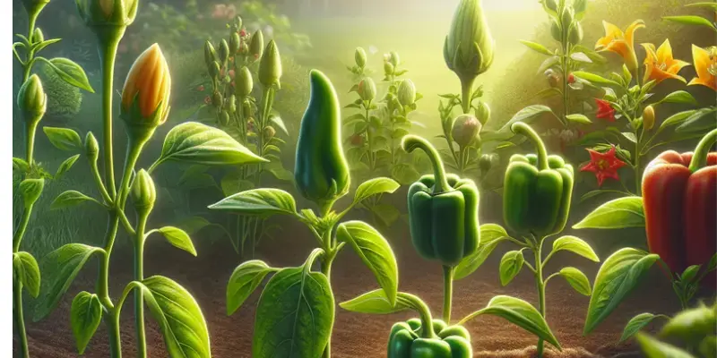 Life cycle of bell peppers