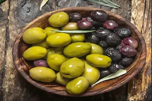 are olives vegetables or fruit